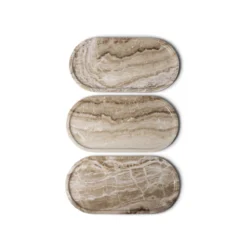 Dienblad Marmer Sandal Onyx ovaal 40x20cm