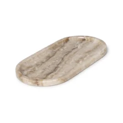 Dienblad Marmer Sandal Onyx ovaal 30x15cm