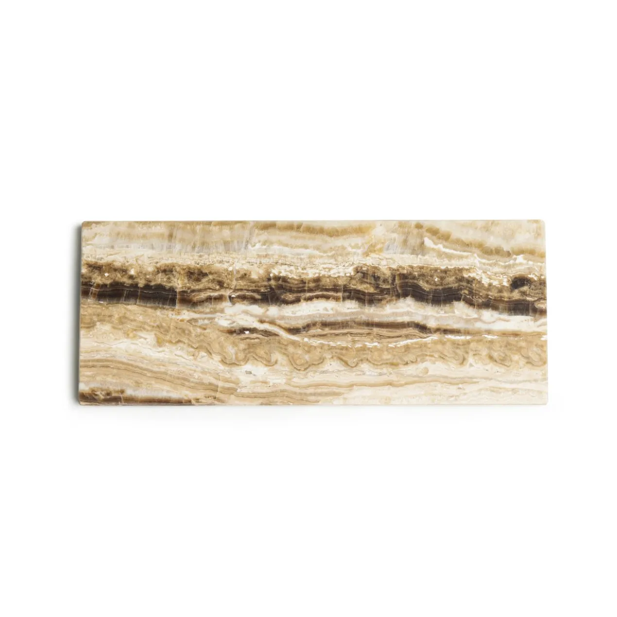 Dienblad Marmer S Sandal Onyx 10x25cm
