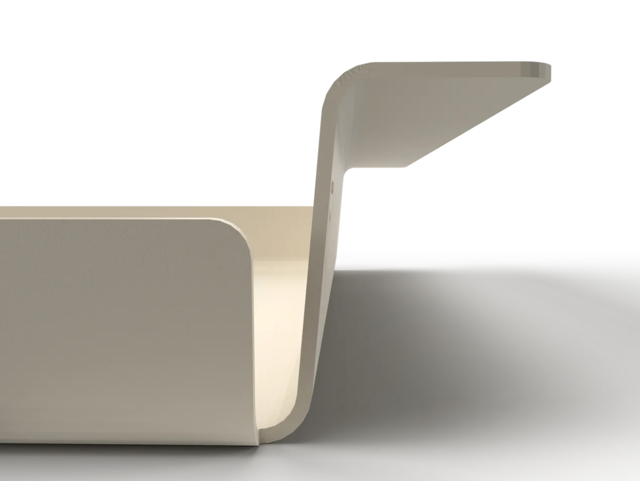 Dienblad Medium parelwit