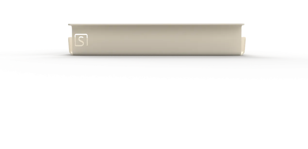Dienblad Medium parelwit
