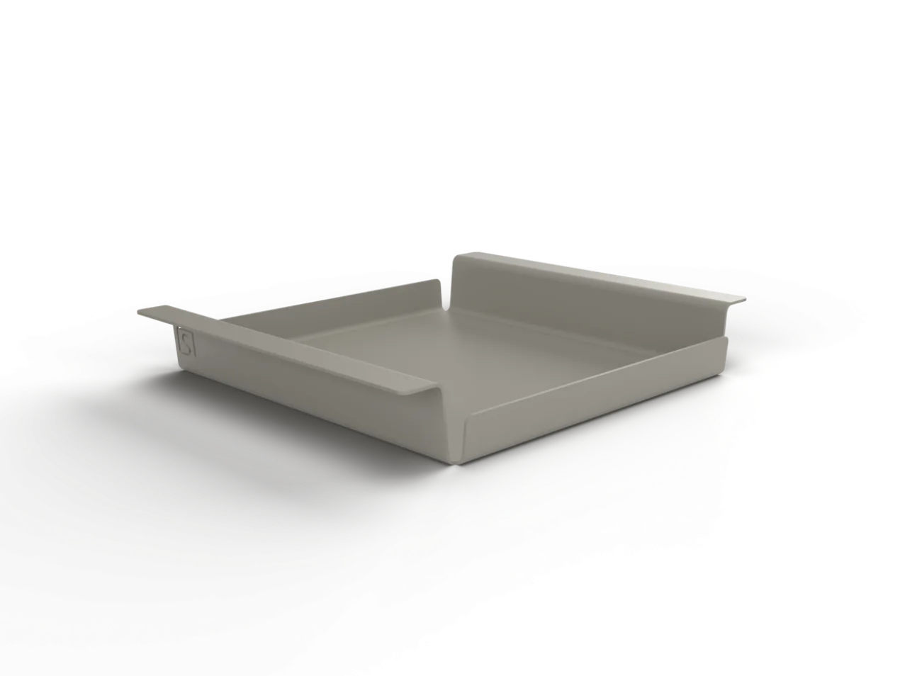 Dienblad Small - Fliptray - 34 x 28 x 5 cm Dienblad Small Grijs - Flip Tray