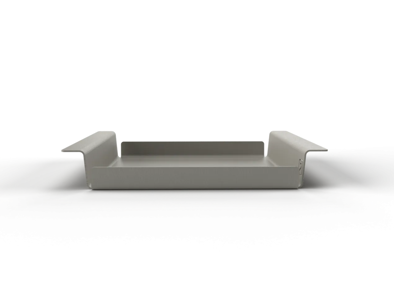 Dienblad Small - Fliptray - 34 x 28 x 5 cm Dienblad Small Grijs - Flip Tray