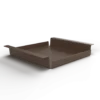 Dienblad Small - Fliptray - 34 x 28 x 5 cm Dienblad Small Bruin - Flip Tray