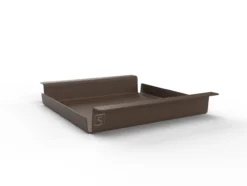 Dienblad Small - Fliptray - 34 x 28 x 5 cm Dienblad Small Bruin - Flip Tray