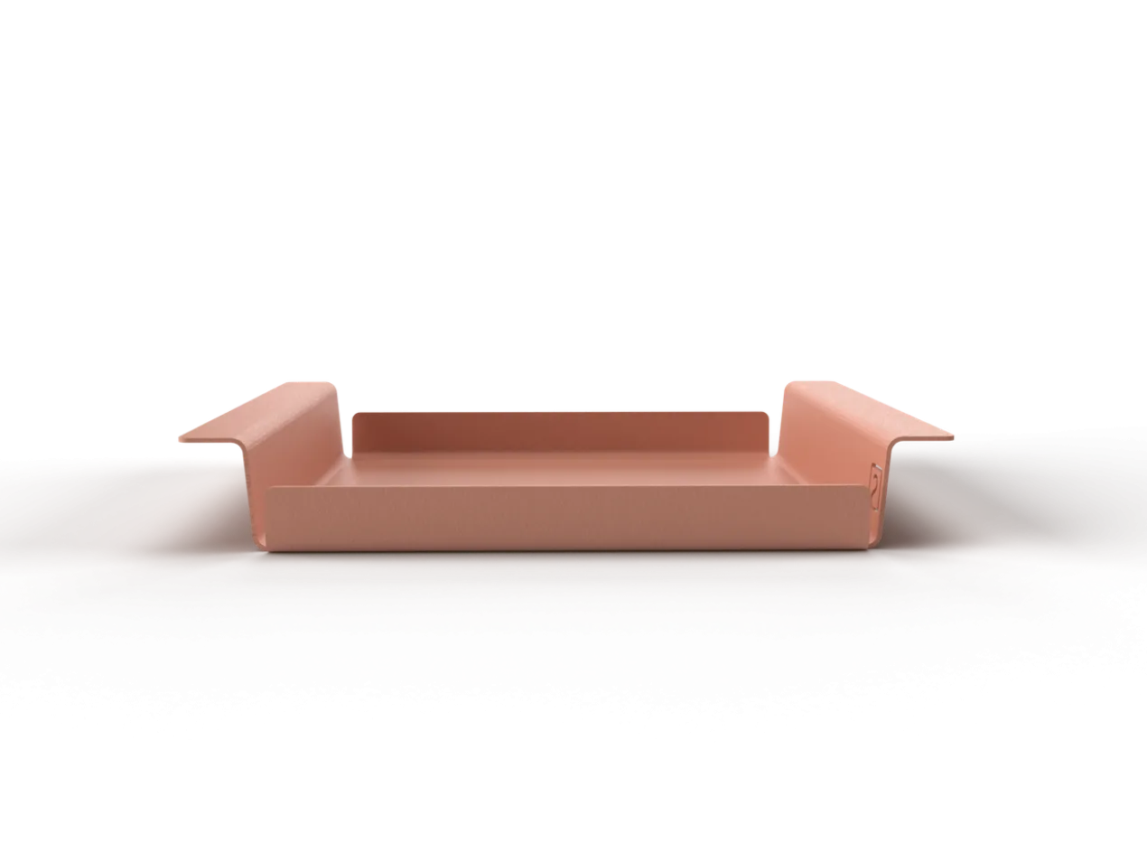 Dienblad Small - Fliptray - 34 x 28 x 5 cm Dienblad Small Beigerood - Flip Tray