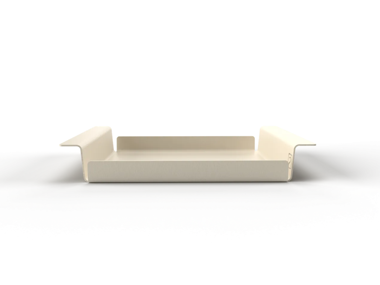 Dienblad Small Parelwit
