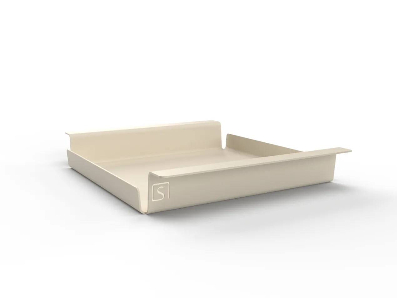 Dienblad Small Parelwit