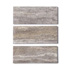 Dienblad Titanium travertine S