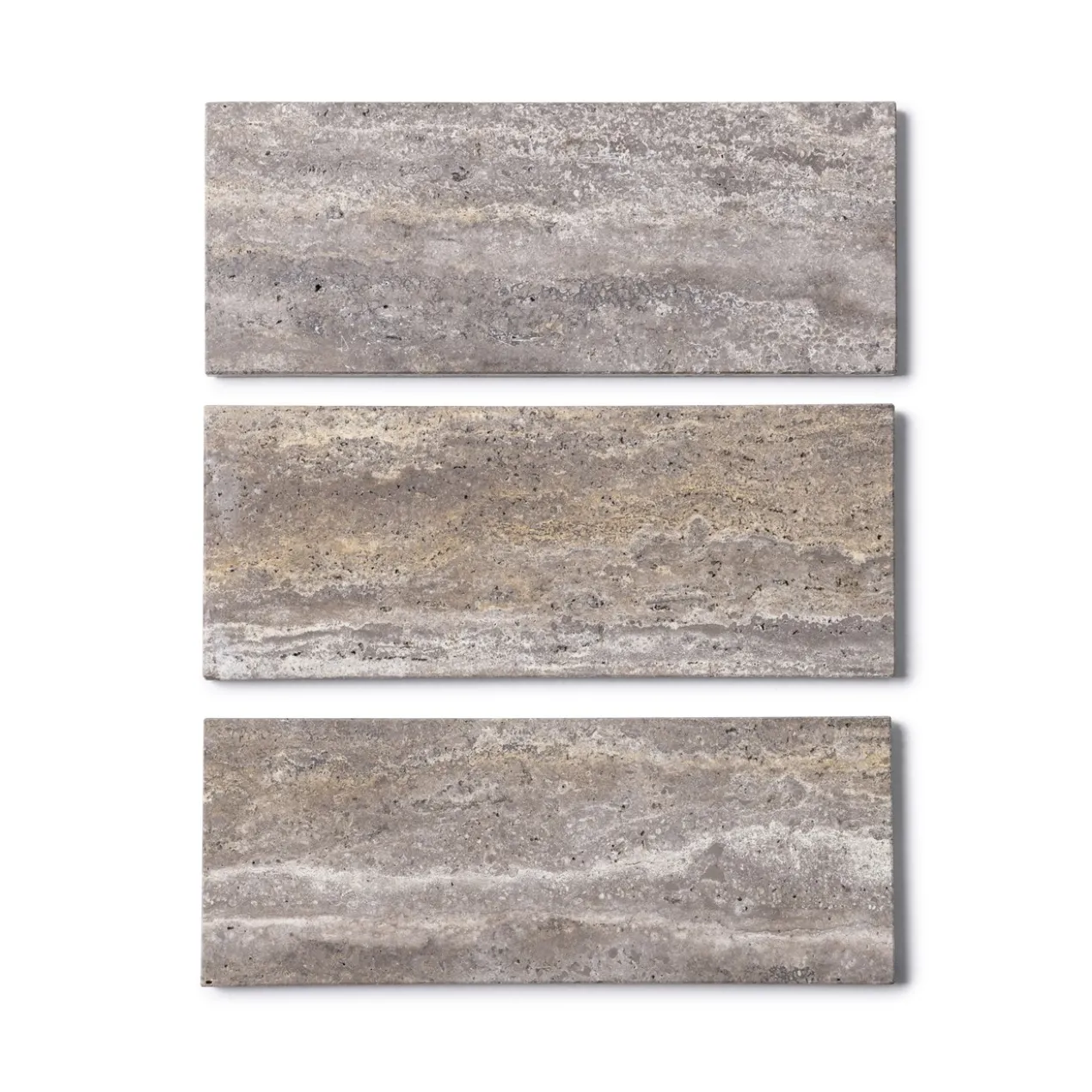 Dienblad Titanium travertine S
