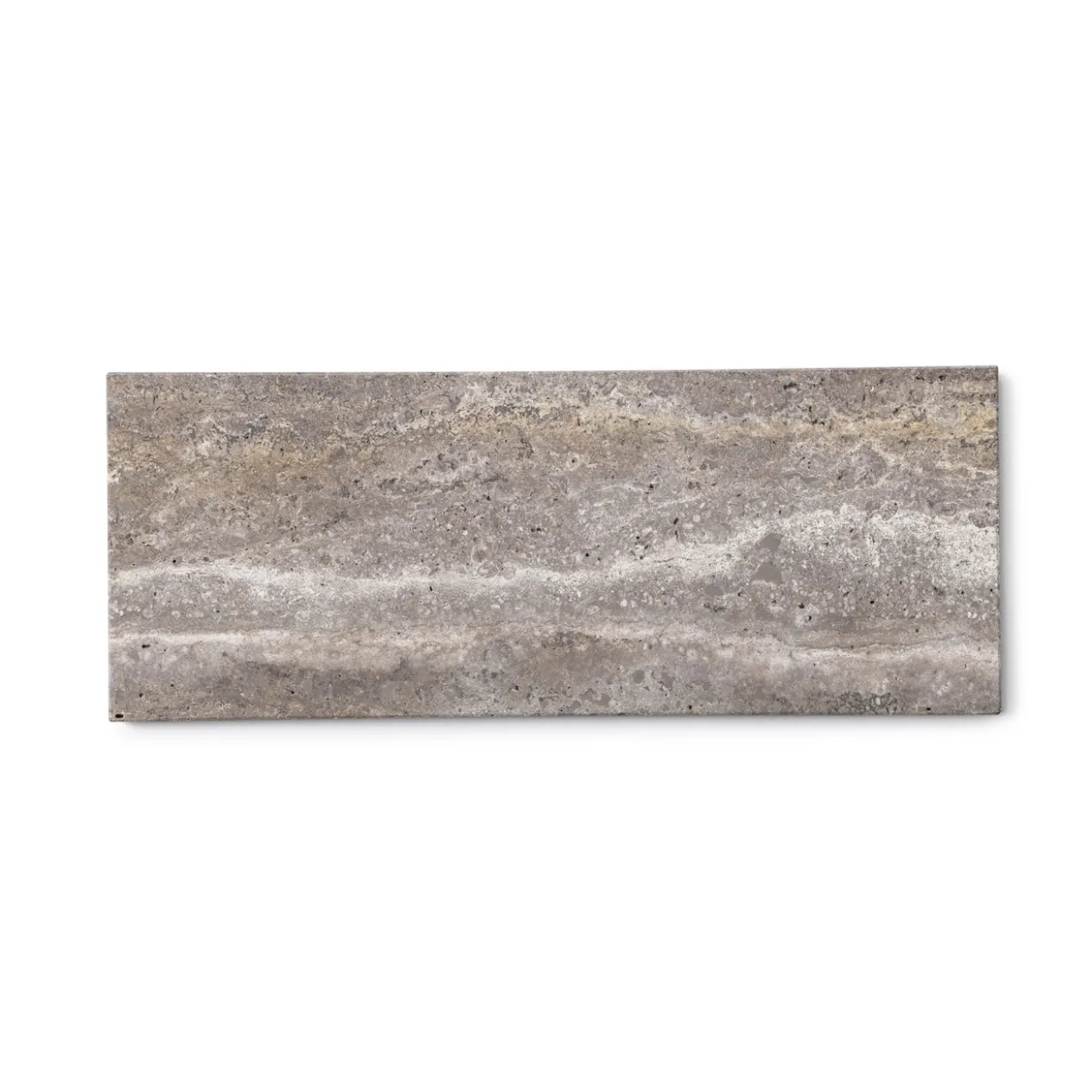 Dienblad Titanium travertine S