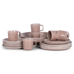 Dinerbord Celia Ø26,6 cm rose smoke