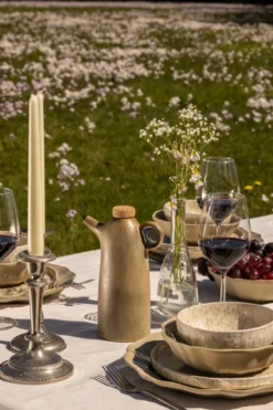 Dinerbord Wild olive - set van 2