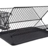 Dish rack Classic matt black iron