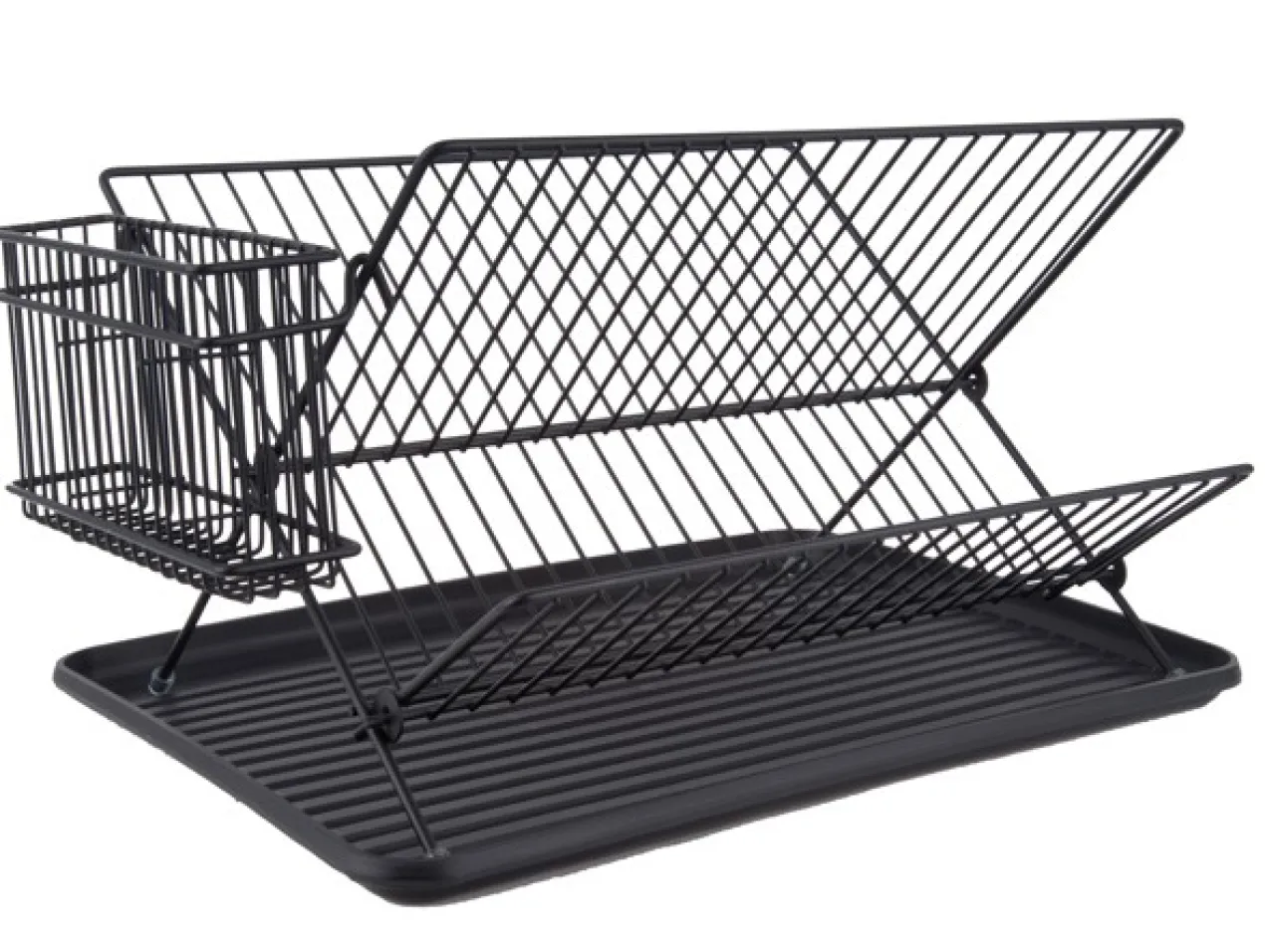 Dish rack Classic matt black iron