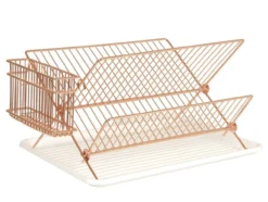 Dish rack copper