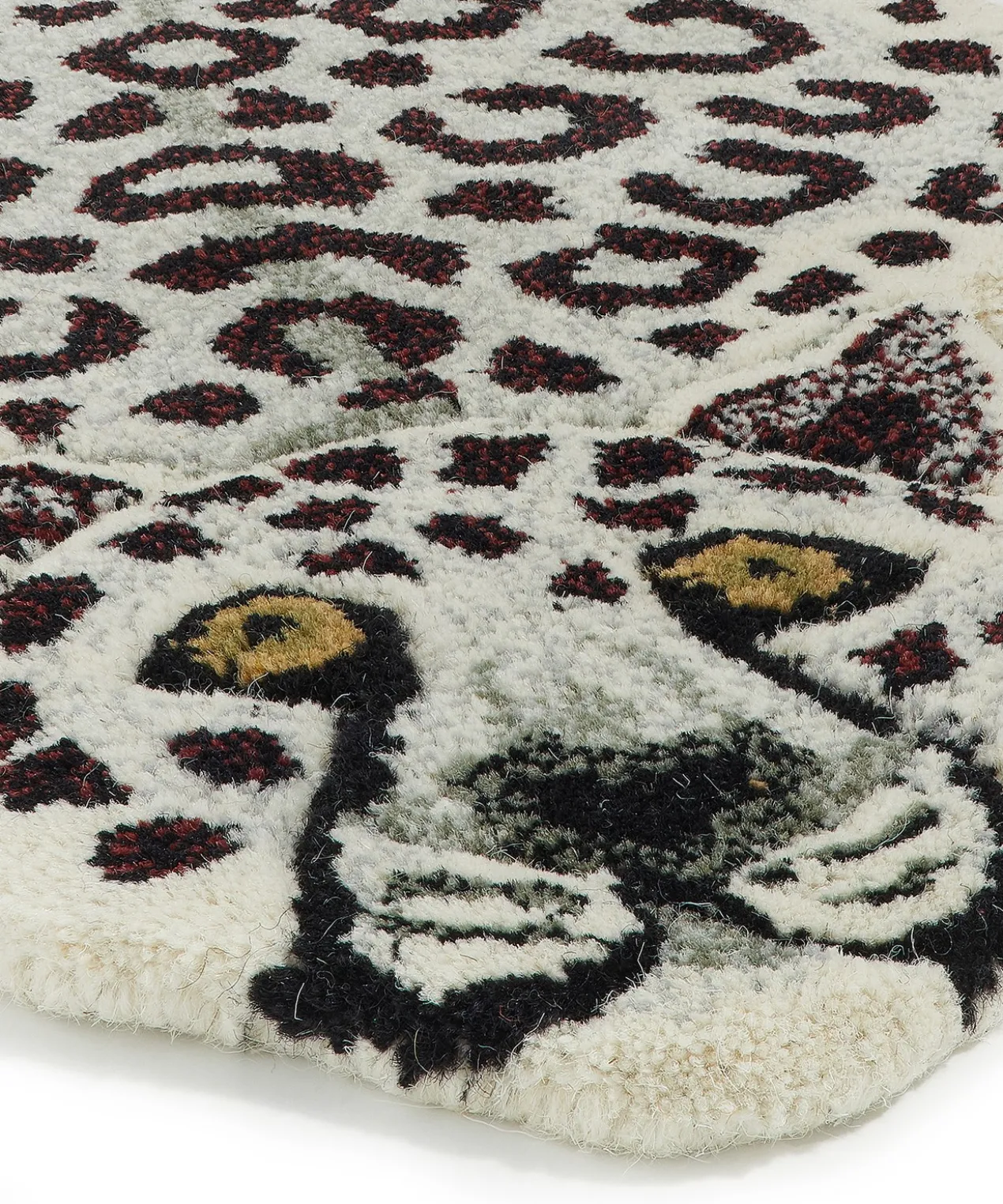 Doing Goods vloerkleed Snowy Leopard - small