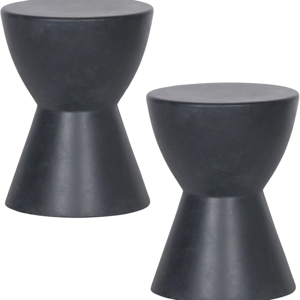 Dover kruk betonlook antraciet 45xo35 cm
