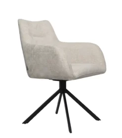 Draaistoel Dirk beige