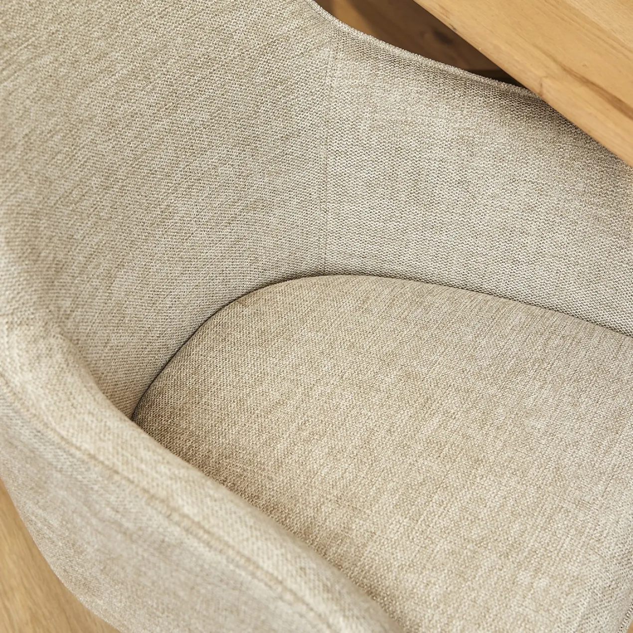 Draaistoel Luna Beige