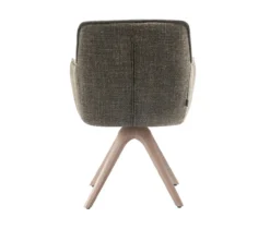Draaistoel Tracy wooden groen