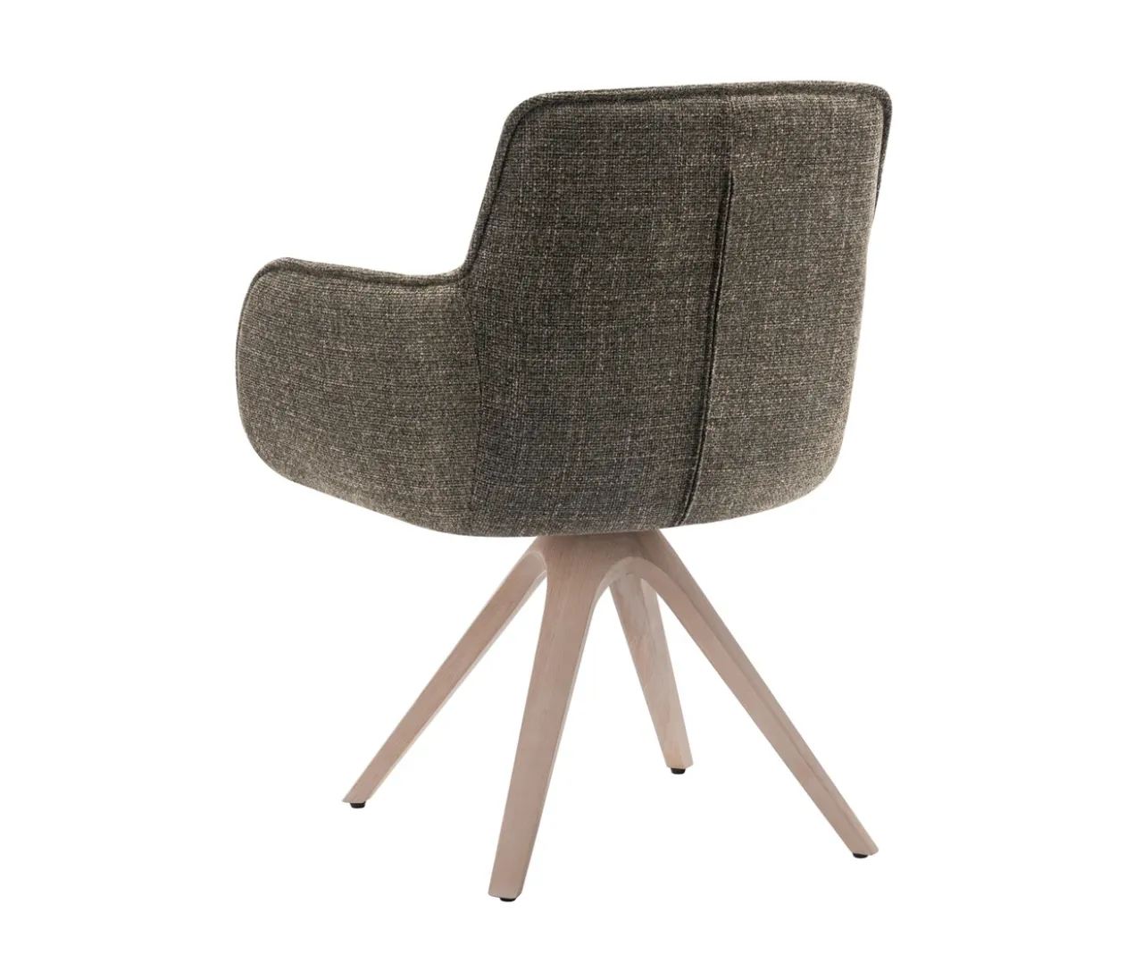 Draaistoel Tracy wooden groen