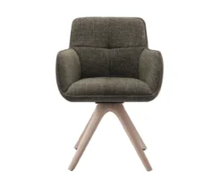 Draaistoel Tracy wooden groen
