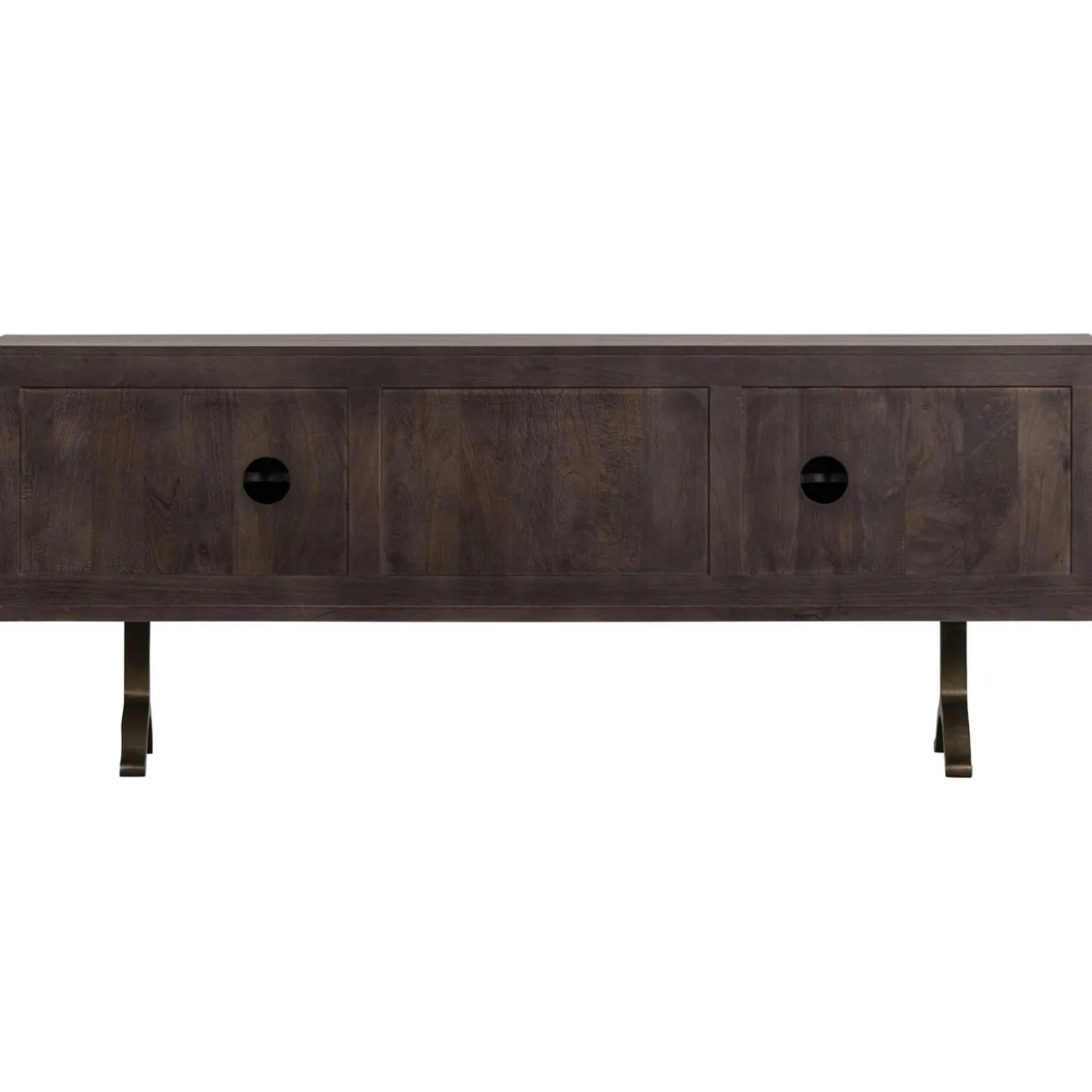 Draw dressoir mangohout walnoot