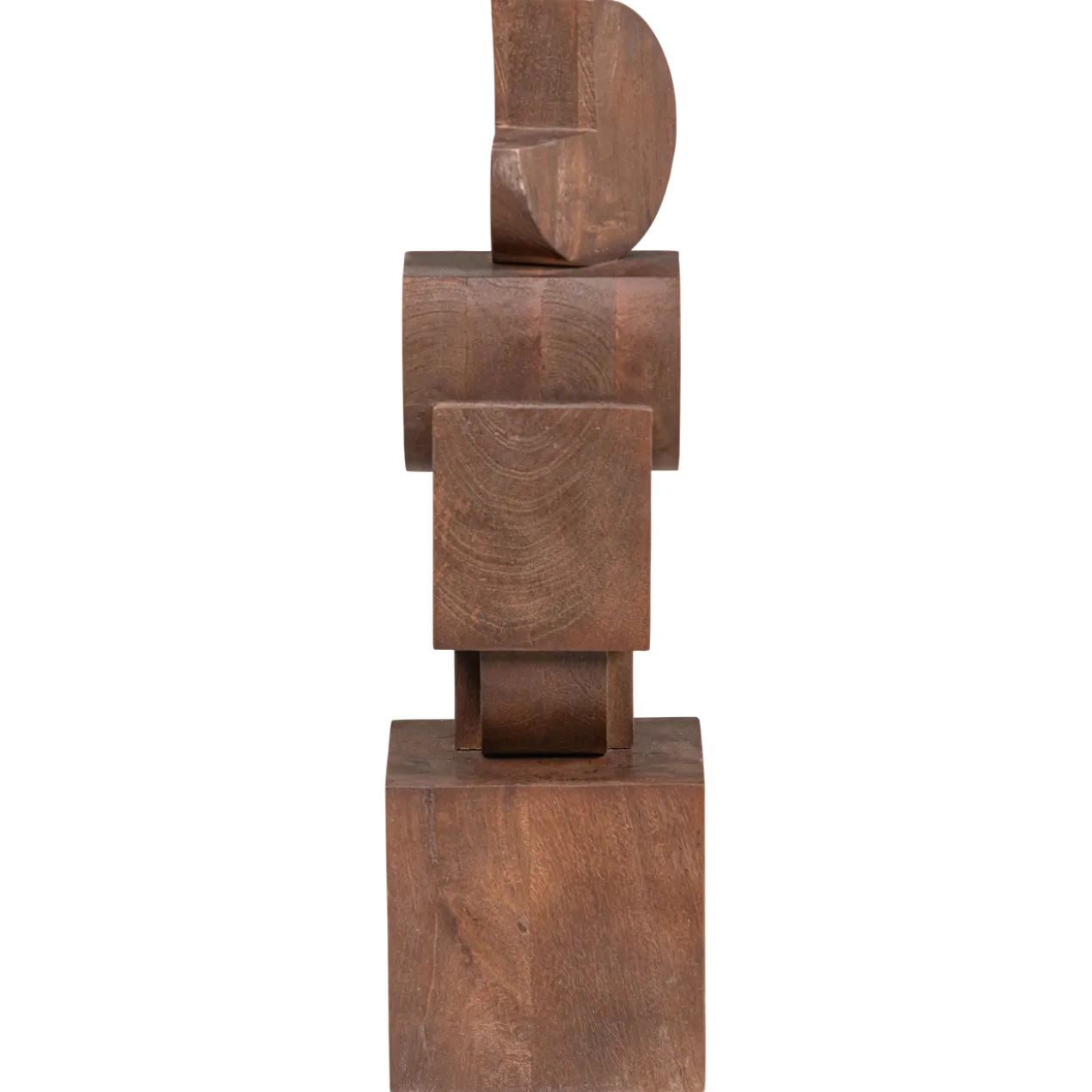 Draxa sculptuur ornament hout bruin