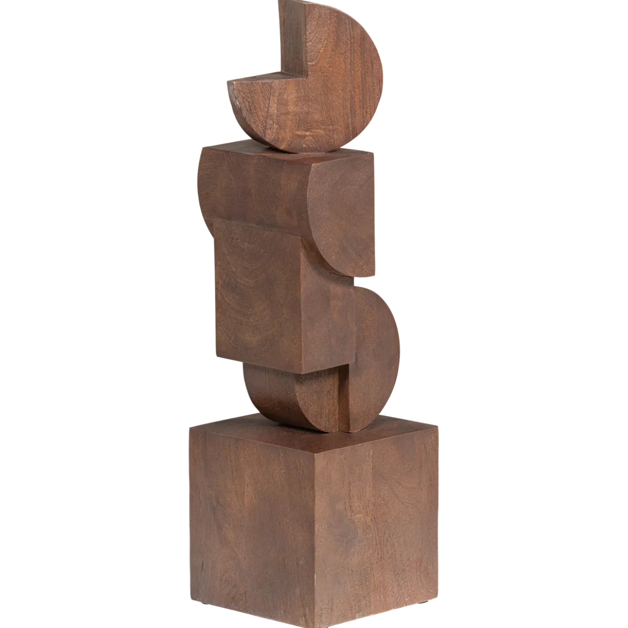 Draxa sculptuur ornament hout bruin