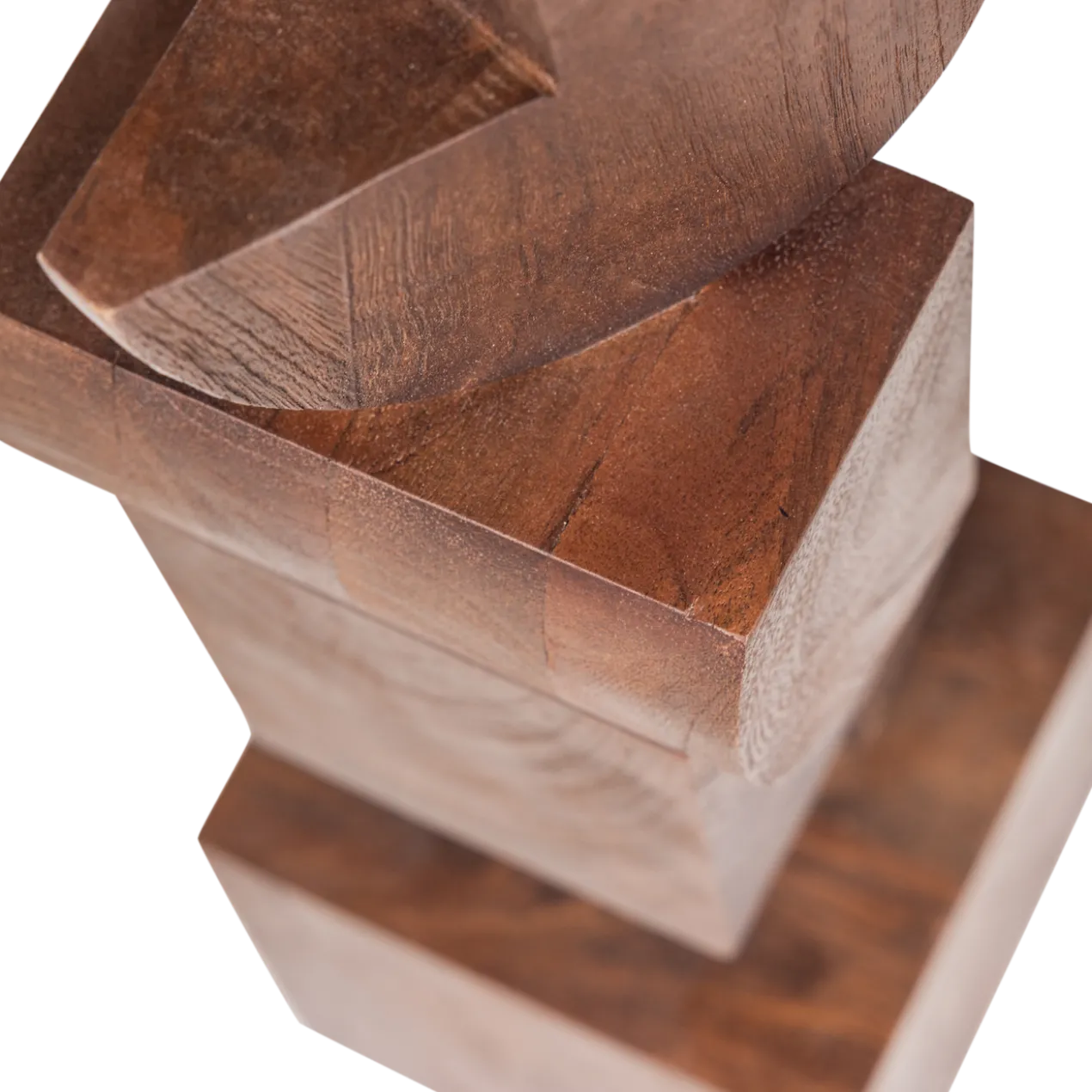 Draxa sculptuur ornament hout bruin