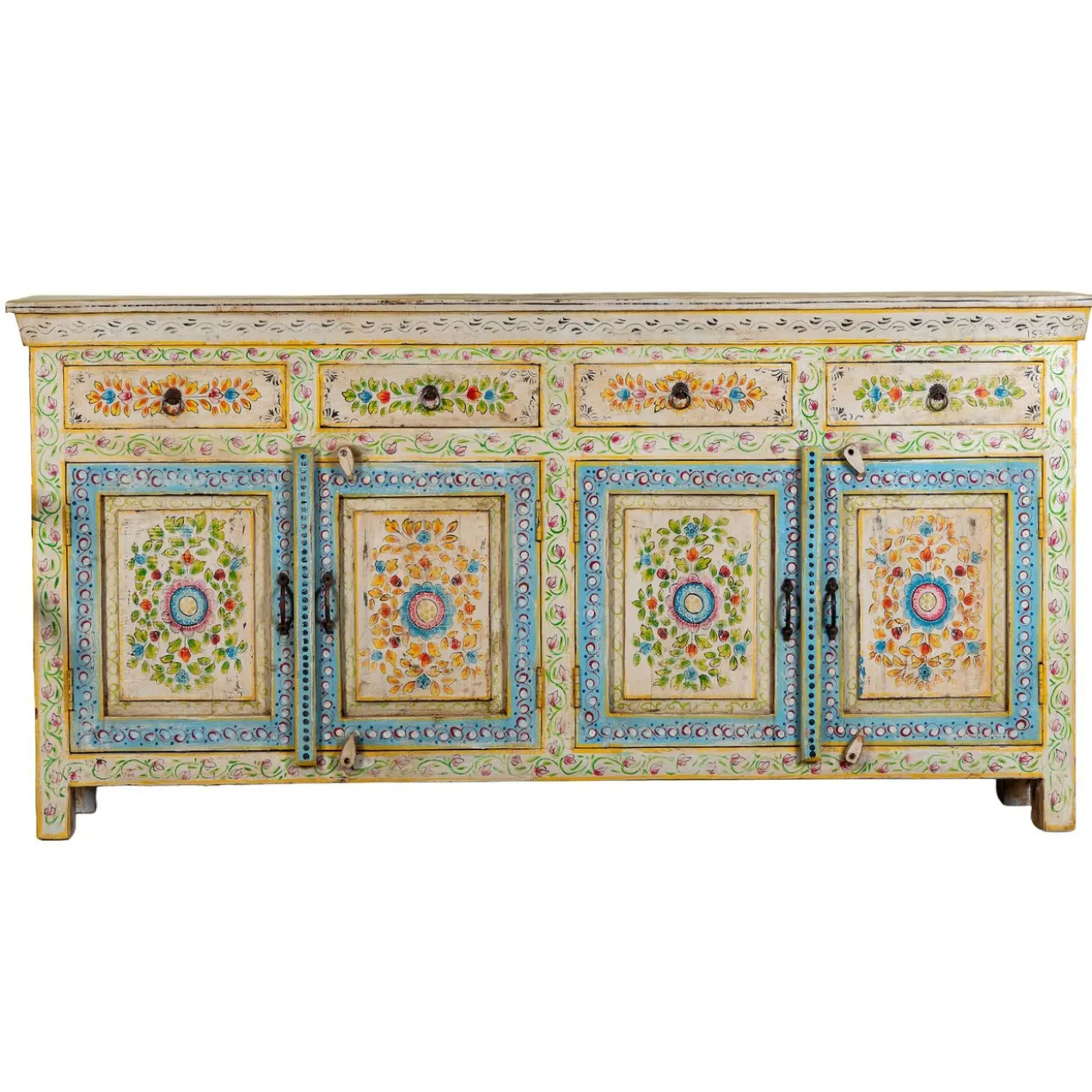 Dressoir Anwita Handbeschilderd