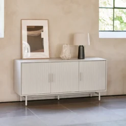 Dressoir Arlo hout Grijs