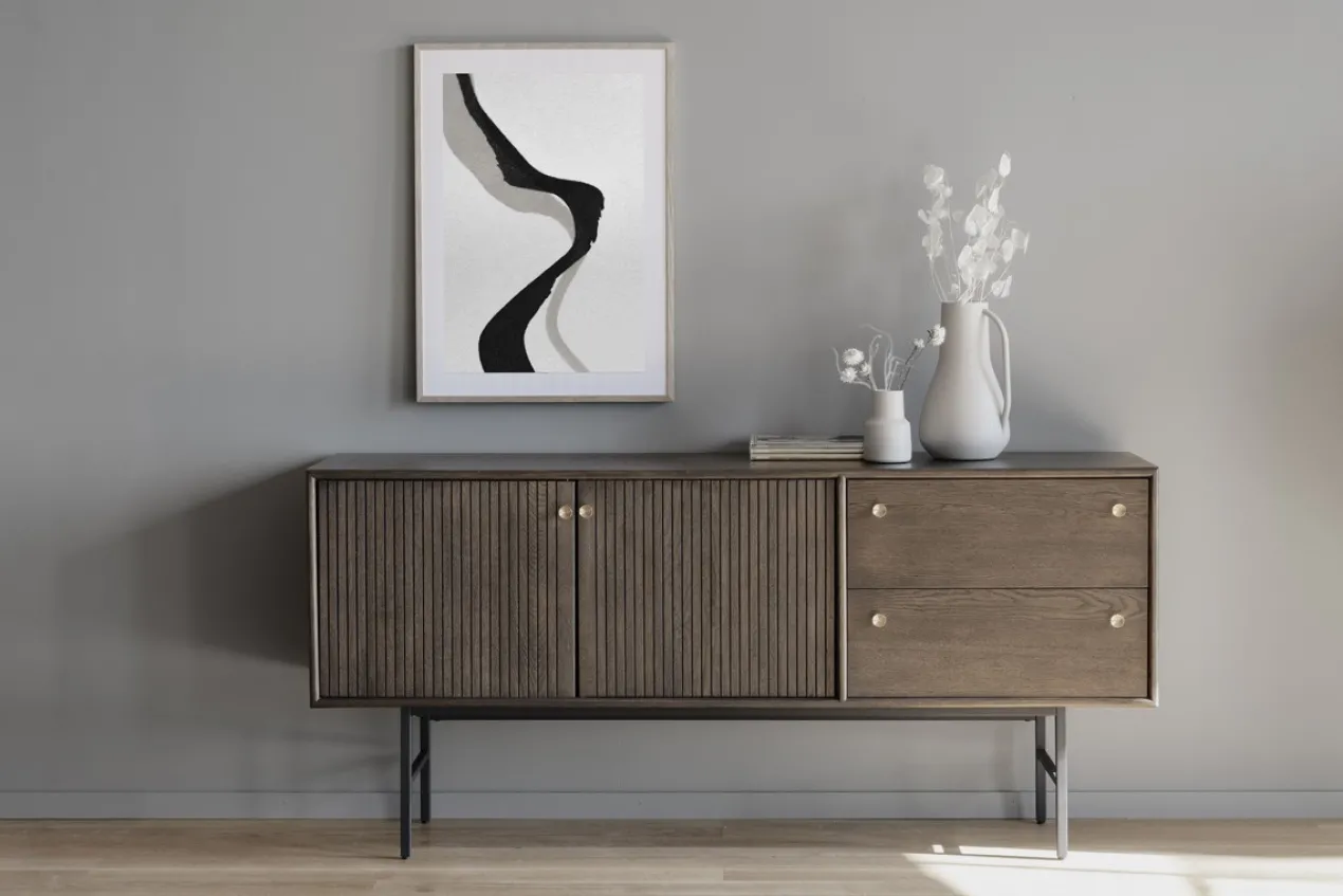 Dressoir Clearbrook hout Bruin