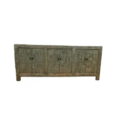 Dressoir 6 deur blauw/groen uniek