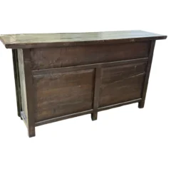 Dressoir 4deur grijs/groen uniek lak