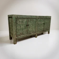 Dressoir 4deur groen uniek