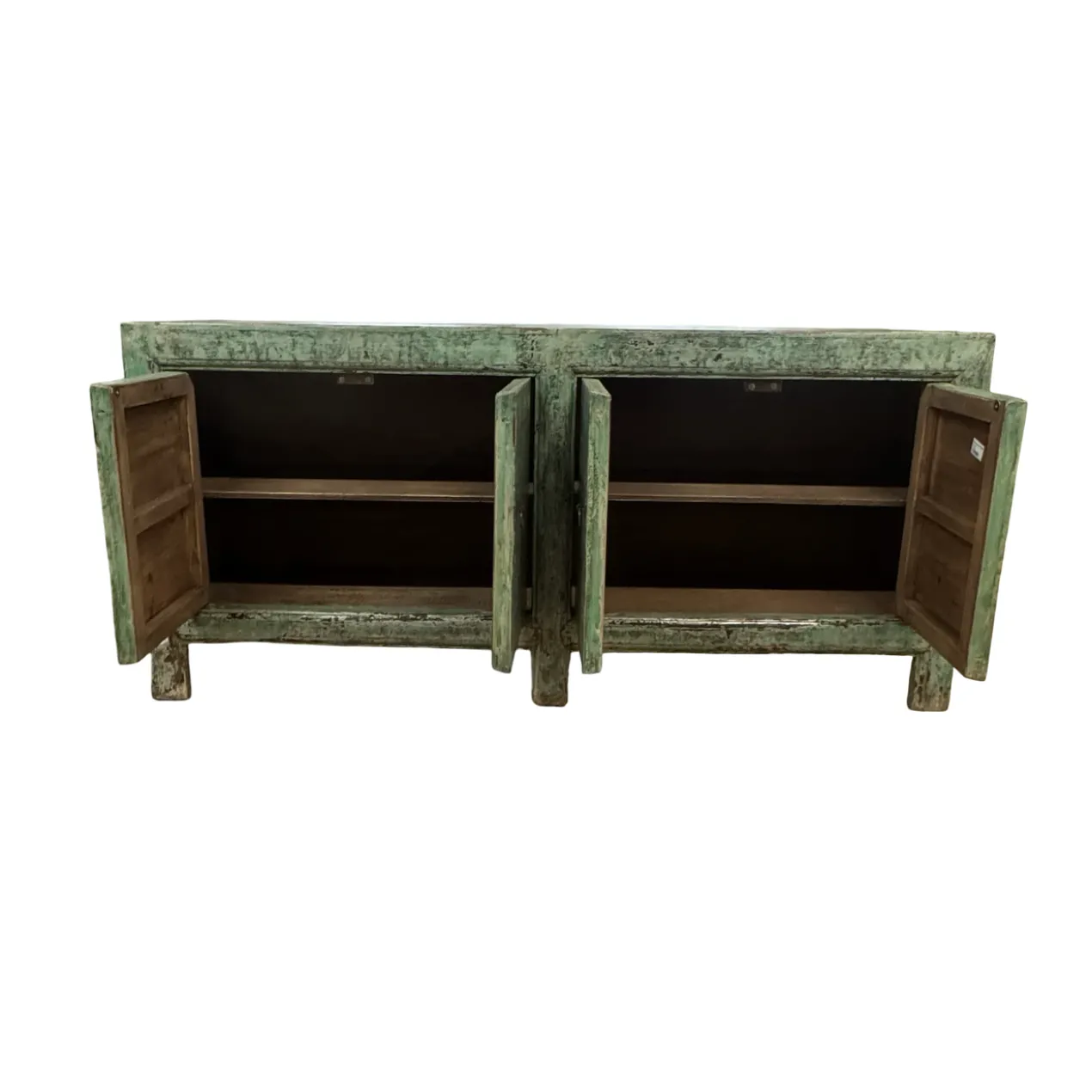 Dressoir 4deur groen uniek