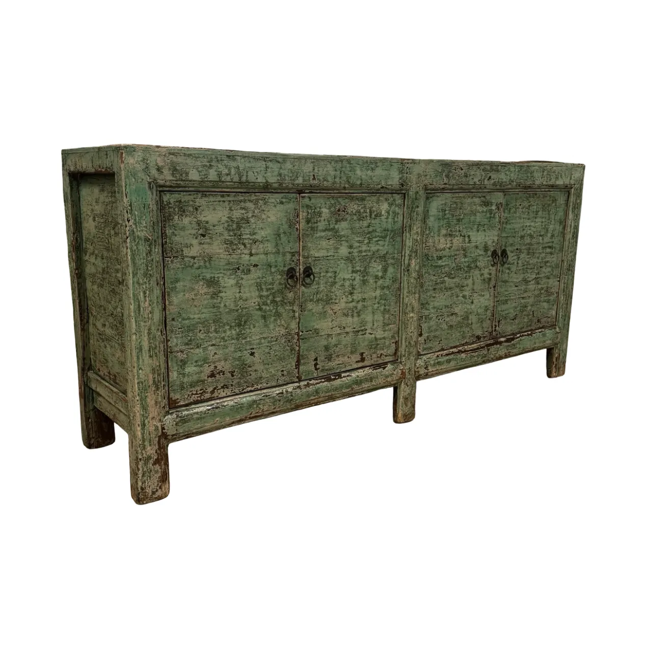 Dressoir 4deur groen uniek
