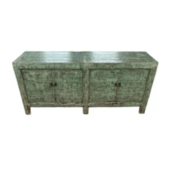 Dressoir 4deur groen uniek