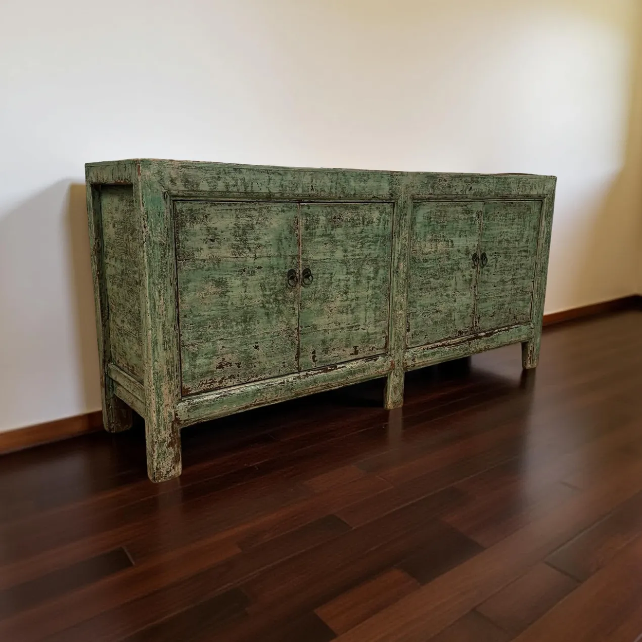 Dressoir 4deur groen uniek