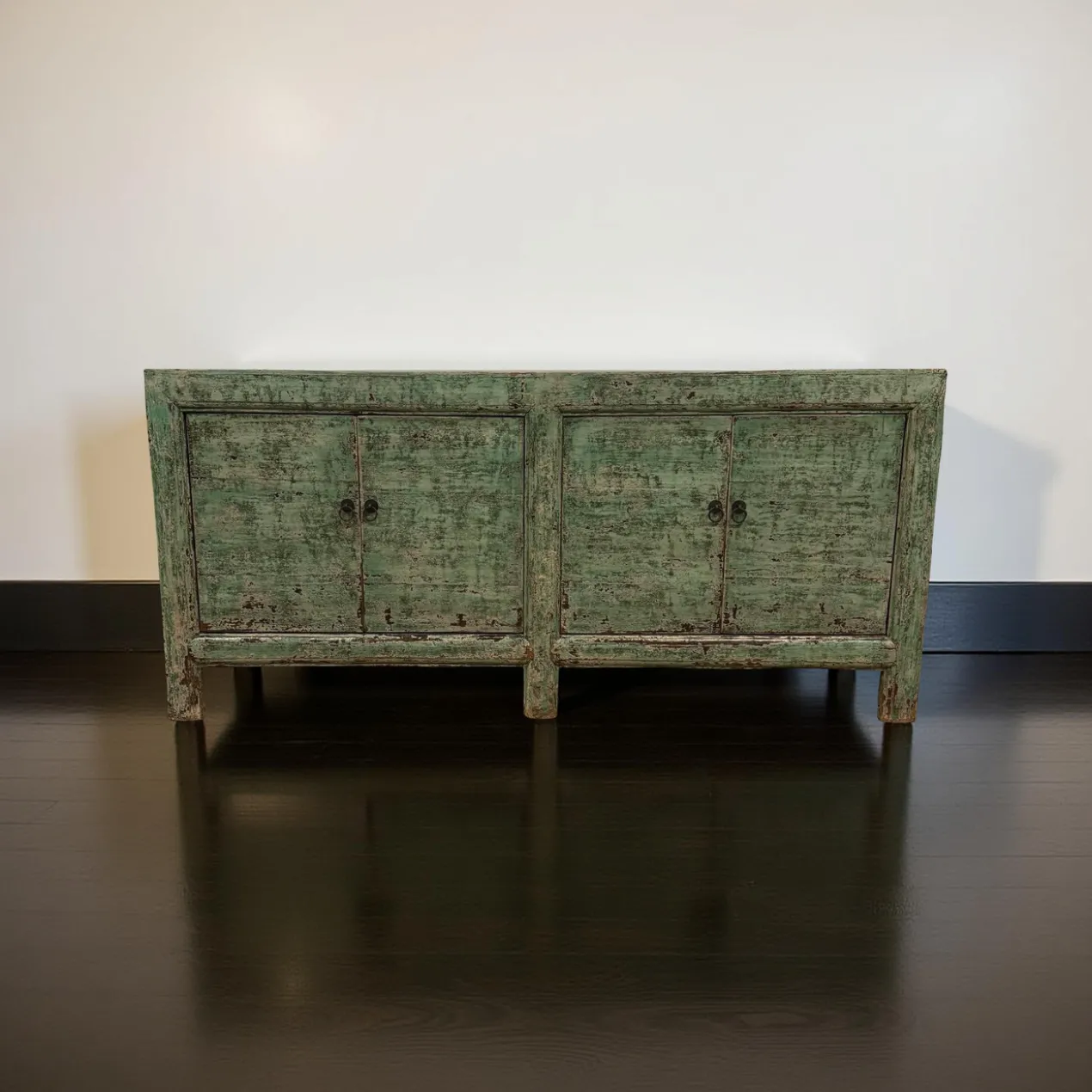 Dressoir 4deur groen uniek