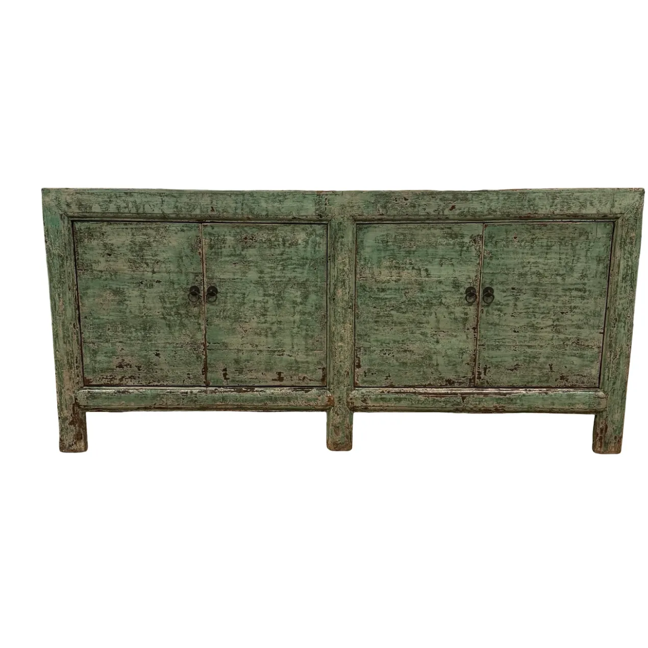 Dressoir 4deur groen uniek