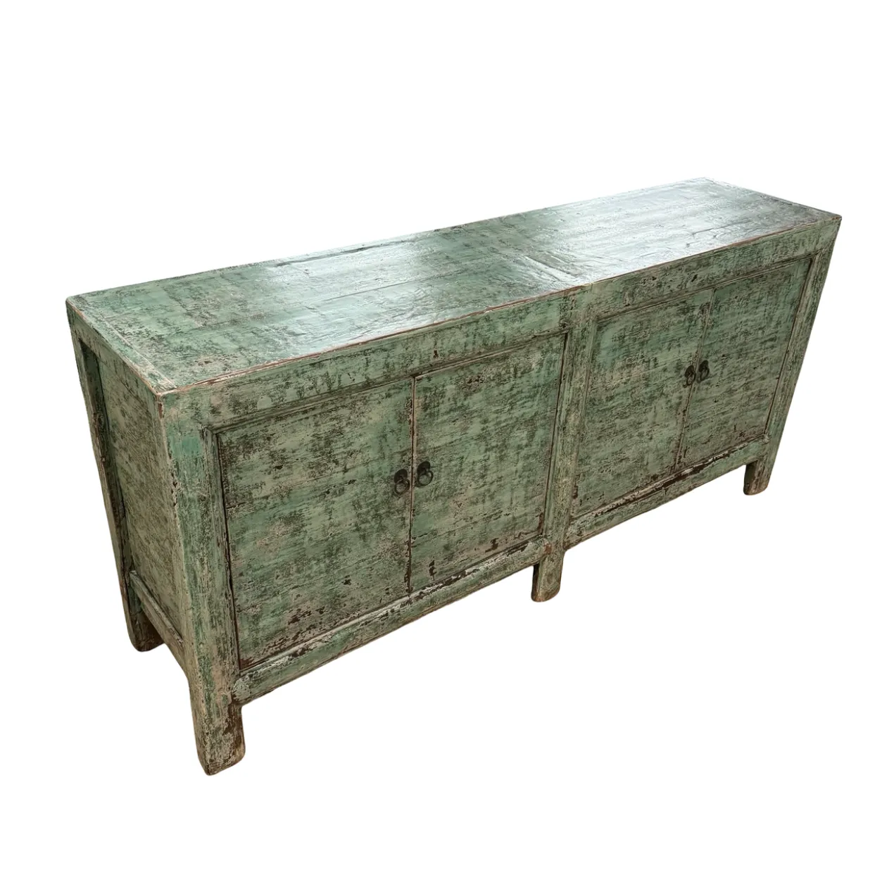 Dressoir 4deur groen uniek