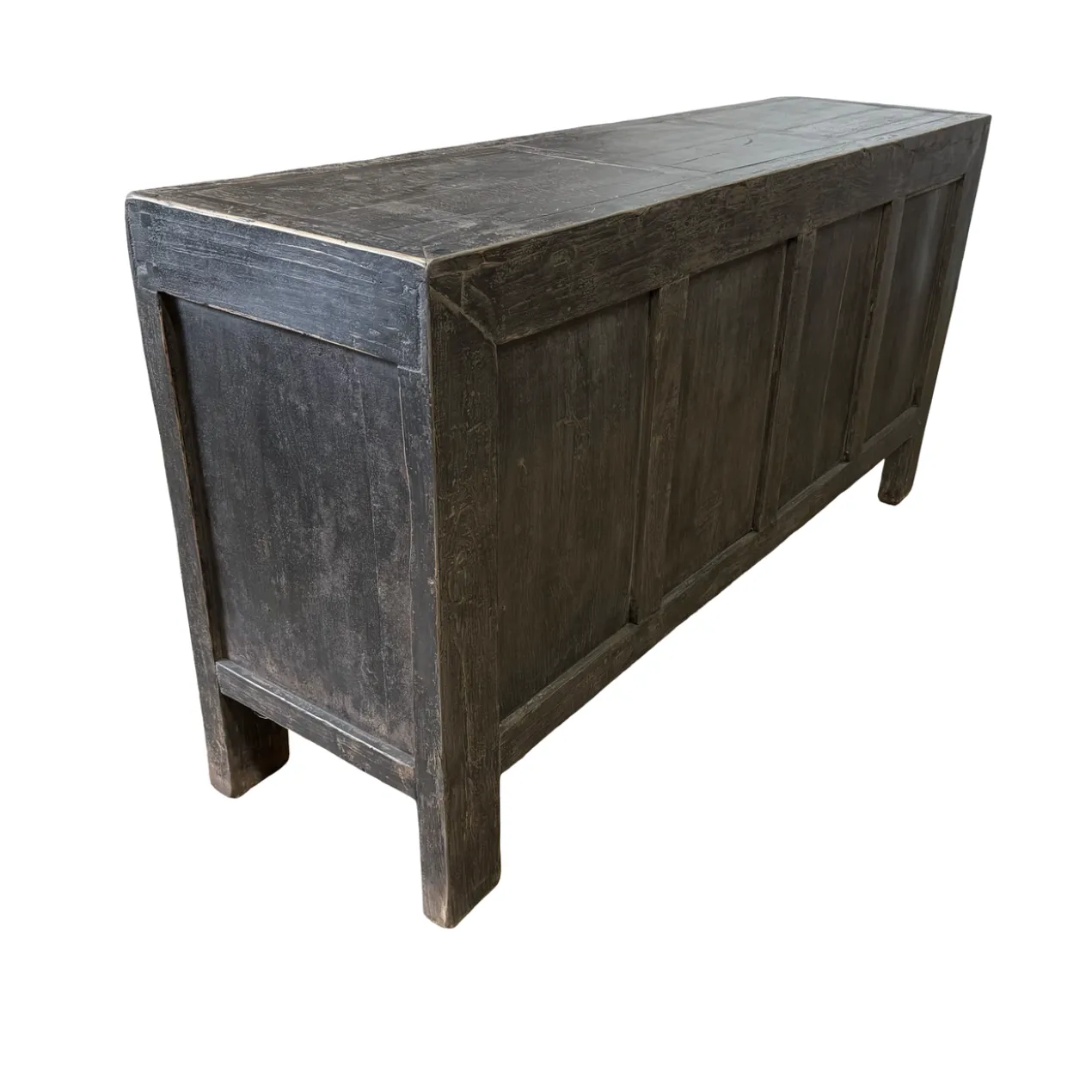 Dressoir 3deur 3la zwart/finish uniek