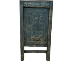 Dressoir 6 deurs blauw glans uniek lak