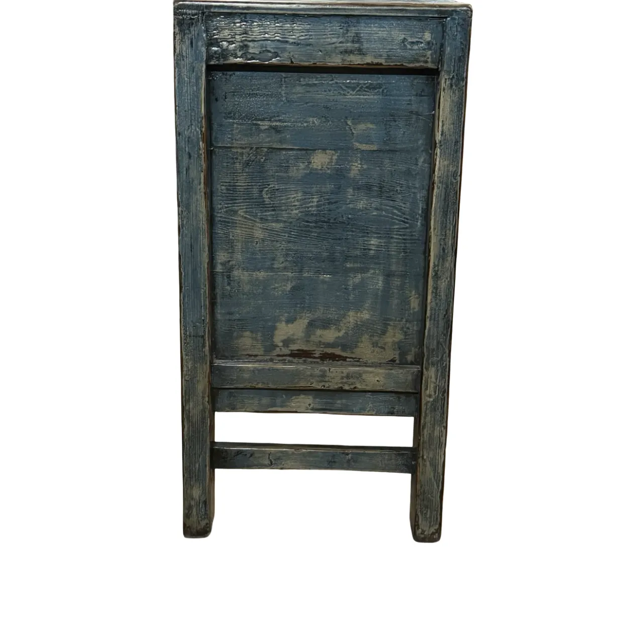 Dressoir 6 deurs blauw glans uniek lak