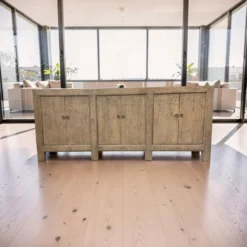 Dressoir 6 deurs naturel finish uniek