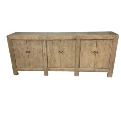 Dressoir 6 deurs naturel finish uniek
