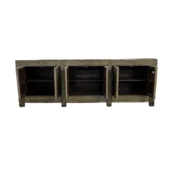 Dressoir 6 deurs olijf/groen uniek